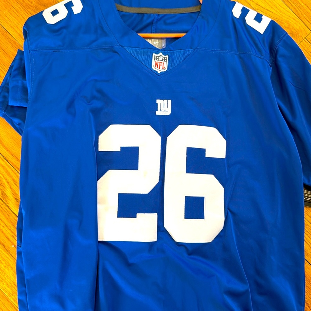NY Giants Saquon Barkley Jersey XL